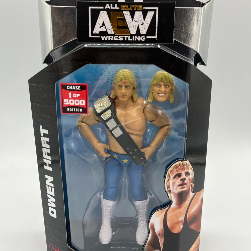 AEW Unmatched Owen Hart #47 Series 6 CHASE 1 of 5000 - NEW